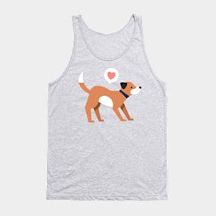 Kawaii Cute Puppy Dog Tank Top